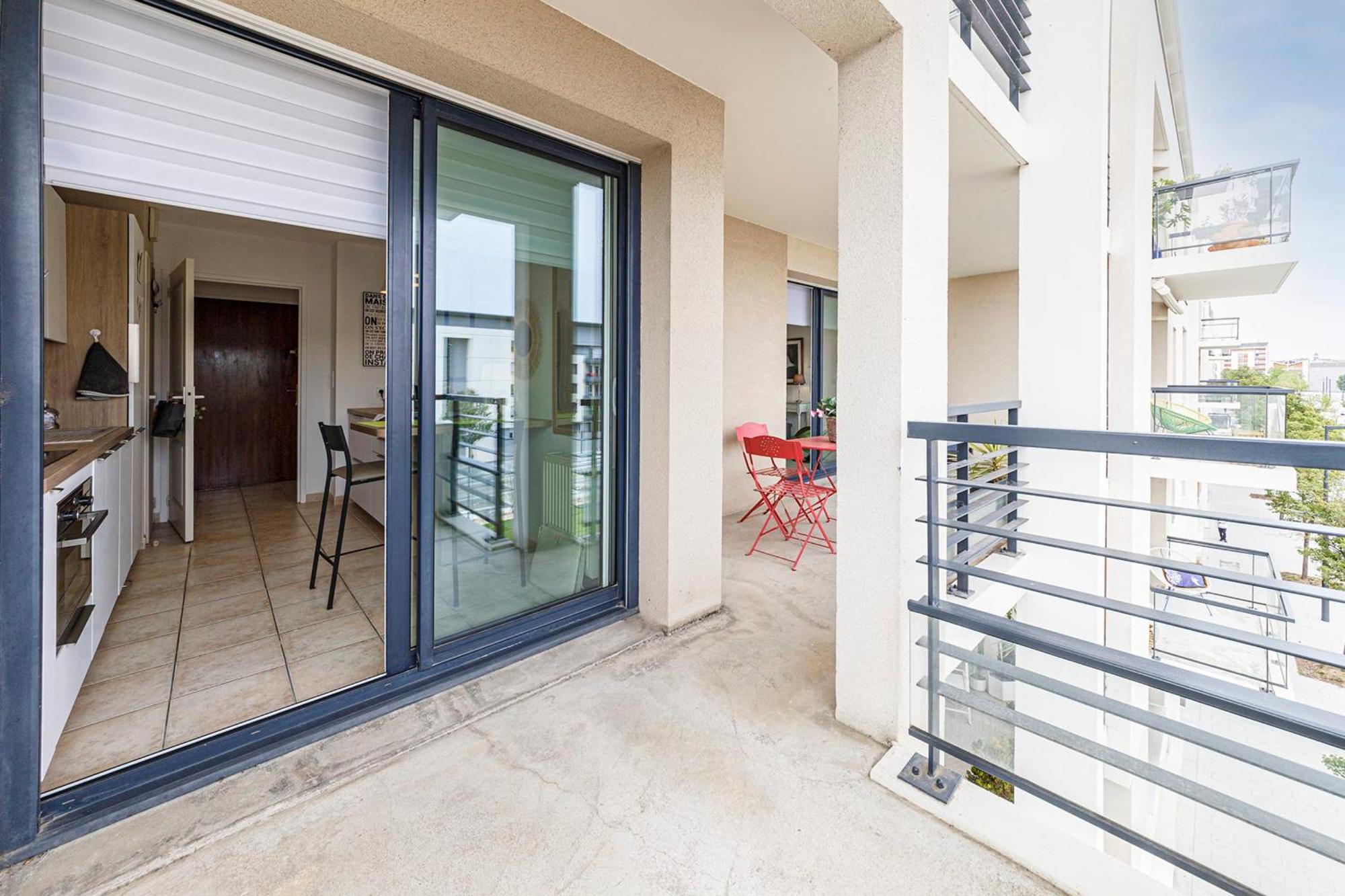 L'Aragon Wifi Balcon Vue La Maine Apartment อองเชร์ ภายนอก รูปภาพ