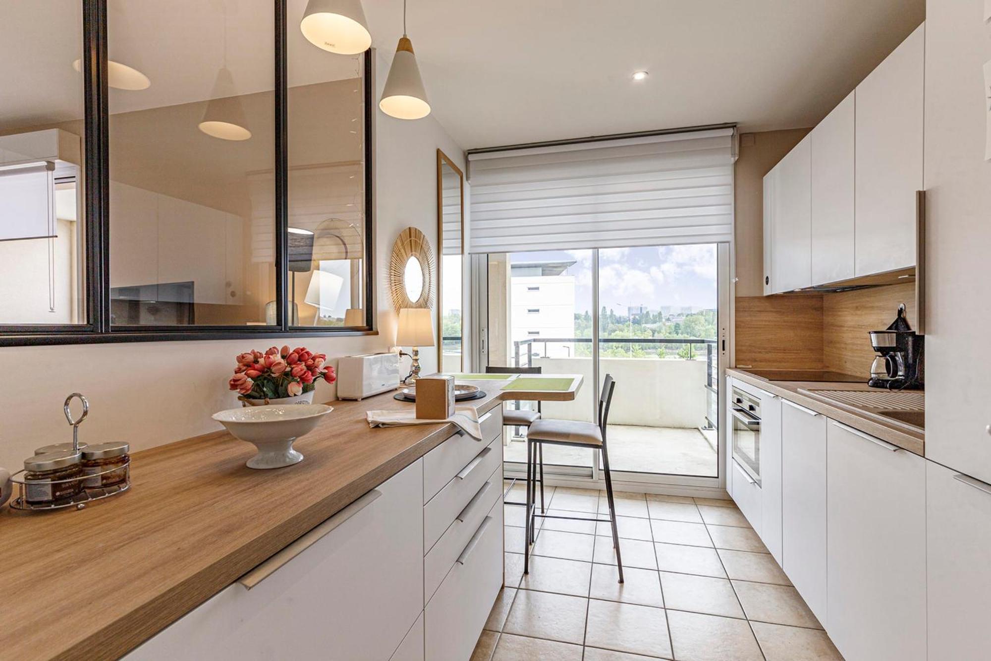 L'Aragon Wifi Balcon Vue La Maine Apartment อองเชร์ ภายนอก รูปภาพ